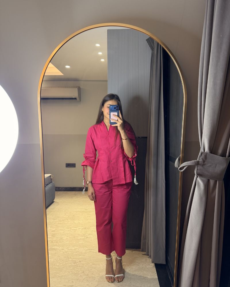 HOT PINK CO-ORD SET