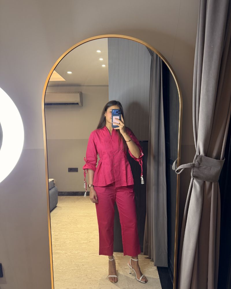HOT PINK CO-ORD SET