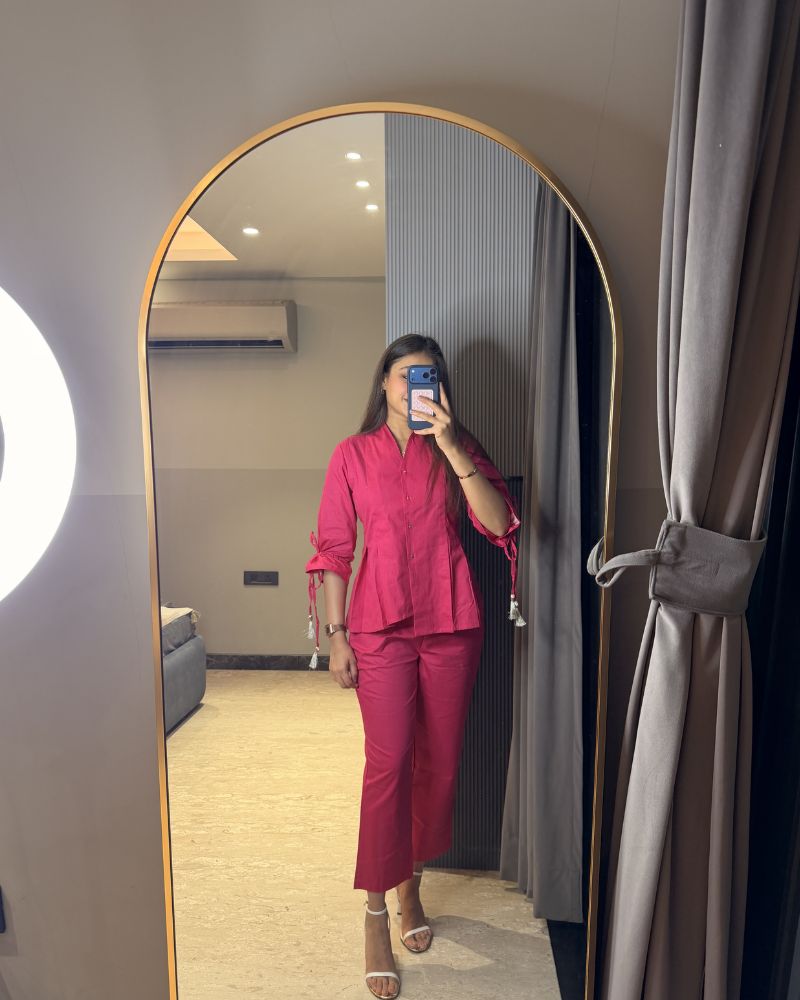 HOT PINK CO-ORD SET
